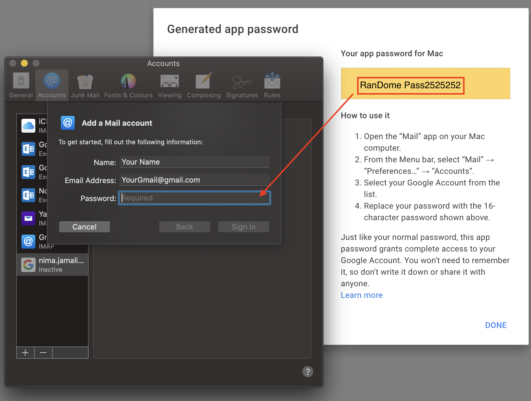 Add Password To Apps Mac